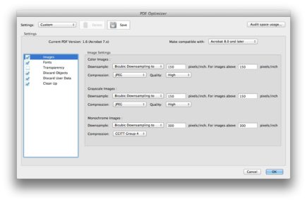 New Issue PDF - optimize settings 1 - images