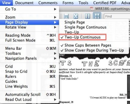 New Issue PDF - view 2-up continuous menu